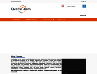 avanschem.com screenshot
