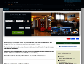 avant-torrejon-ardoz.hotel-rez.com screenshot