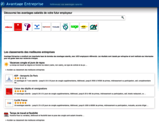 avantage-entreprise.com screenshot