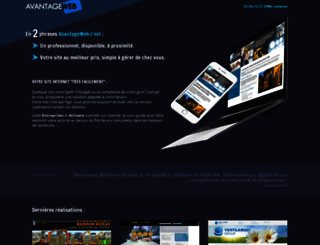 avantageweb.fr screenshot
