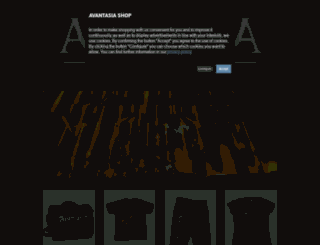 avantasia-shop.com screenshot