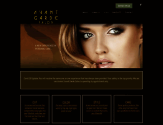 avantgardesalonpa.com screenshot
