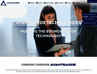 avantgardetechnologies.com.au screenshot