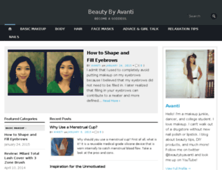 avantibeauty.wordpress.com screenshot