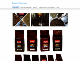 avantiespresso.org screenshot