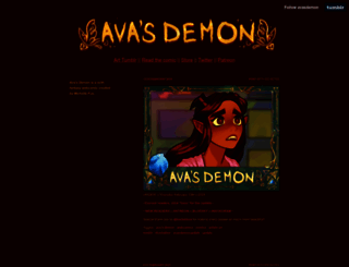 avasdemon.tumblr.com screenshot
