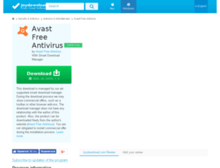 avast-antivirus.joydownload.com screenshot