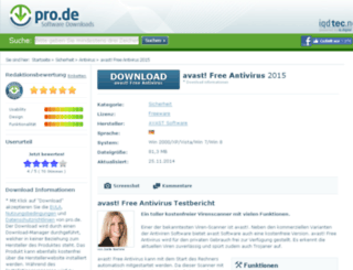 avast-free-antivirus.pro.de screenshot