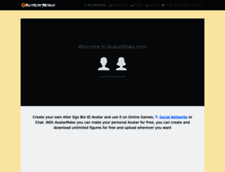 avatarmake.com screenshot