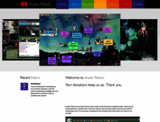 avatarpalace.net screenshot