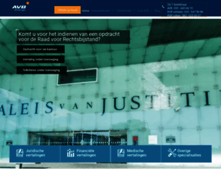 avb-vertalingen.nl screenshot