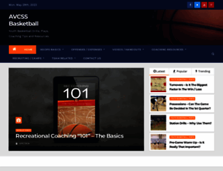 avcssbasketball.com screenshot