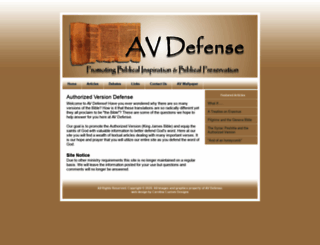 avdefense.webs.com screenshot
