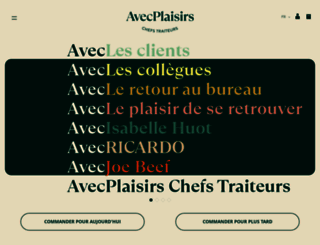 avecplaisirs.com screenshot