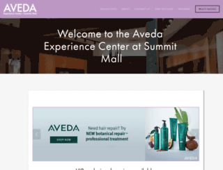 aveda-experience-center.squarespace.com screenshot