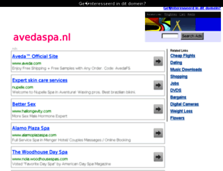 avedaspa.nl screenshot