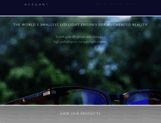 avegant.com screenshot