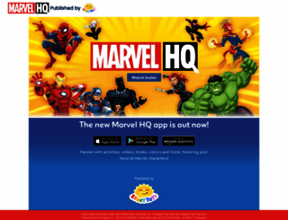 avengers.marvelkids.com screenshot