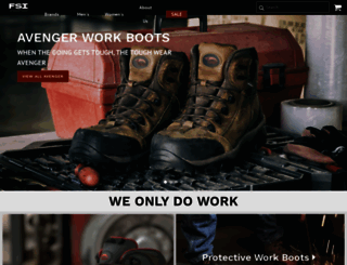 avengerworkboots.com screenshot