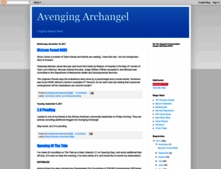 avengingarchangel.blogspot.com screenshot
