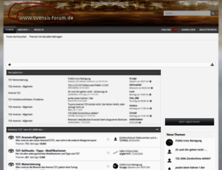 avensis-forum.de screenshot