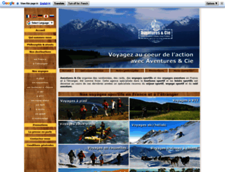 aventures-et-cie.com screenshot