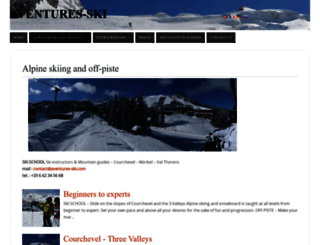 aventures-ski.com screenshot