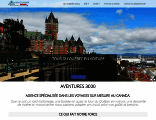 aventures3000.com screenshot