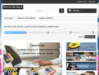 avenueboutique.fr screenshot