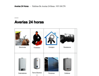 averias24horas.com screenshot