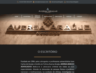 aversaaraujo.com.br screenshot