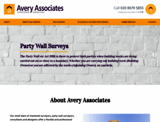 avery-associates.co.uk screenshot