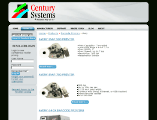 avery-printers.com screenshot