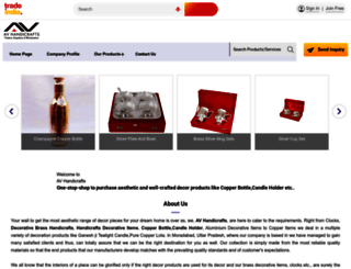 avhandicrafts.com screenshot