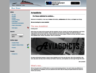 aviaddicts.com screenshot