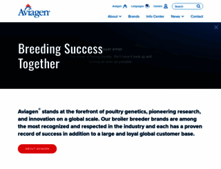 aviagen.com screenshot