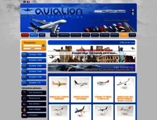 aviation-collection.fr screenshot