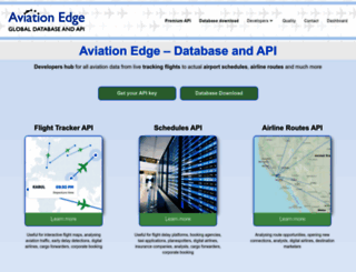 aviation-edge.com screenshot