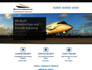 aviationadvisor.com screenshot
