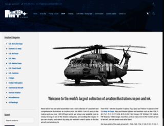 aviationartofjoemilich.com screenshot