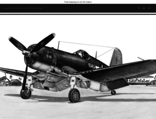 aviationillustrations.com screenshot