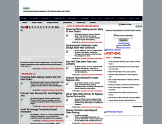 aviationnewsreleases.com screenshot