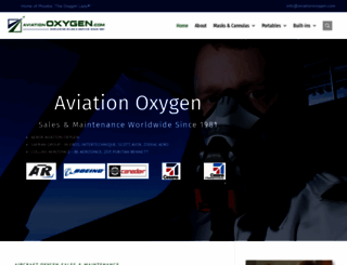 aviationoxygen.com screenshot