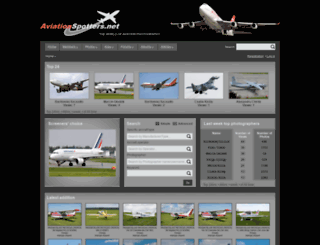 aviationspotters.net screenshot