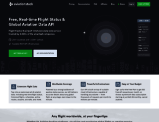 aviationstack.com screenshot