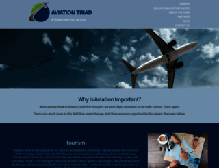 aviationtriad.com screenshot