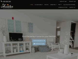 aviatorapartments.com screenshot