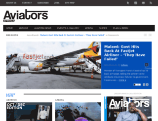 aviatorsmagazineng.com screenshot