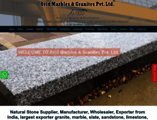 avidmarbles.com screenshot