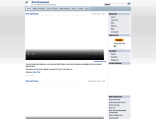 avidscreencast.com screenshot
